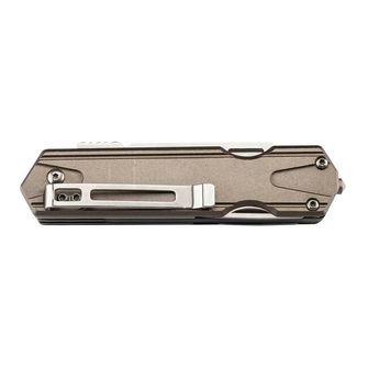 Wielofunkcyjny nóż jednoręczny Herbertz 6,5 cm, 7 funkcji, aluminium, złoty