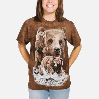 The Mountain 3D koszulka 10 niedźwiedzi, unisex