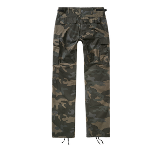 Damskie spodnie BDU Ripstop marki Brandit w kolorze darkcamo