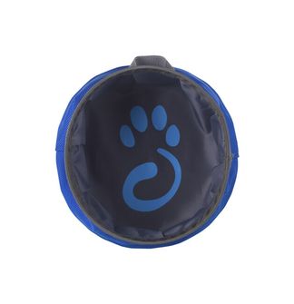 Mountain Paws Miska na wodę dla psów, składana S niebieska