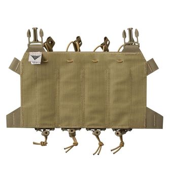 Direct Action® Lekkie etui na 4 magazynki SMG - Coyote Brown