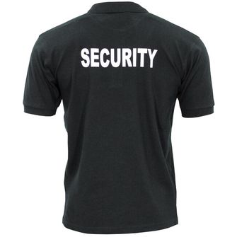 MFH Koszulka polo Security z krótkim rękawem, czarna