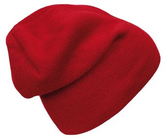 Męska czapka merino HUSKY Merhat 2, czerwona