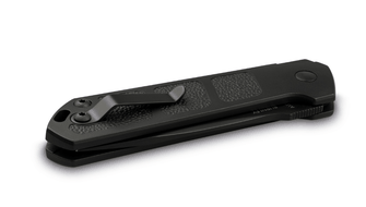 Böker Plus Kihon Auto All Black automatyczny nóż taktyczny 8 cm, czarny, aluminium