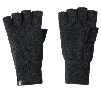 Dzianinowe rękawiczki bez palców Brandit, czarne