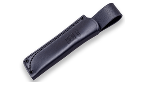 Joker myśliwski nóż outdoorowy z pochwą, 10,5 cm, czarny