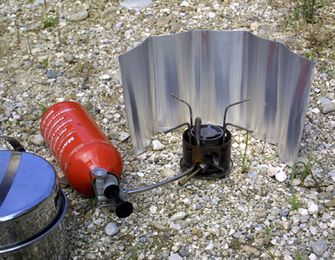 Origin Outdoors aluminiowa osłona palnika przed wiatrem, 18 cm