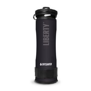 Lifesaver butelka na wodę fitrująca i czyszcząca, 400 ml, czarna