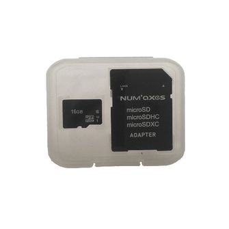 Karta pamięci NUM´AXES 16 GB Micro SDHC Class 10 z adapterem