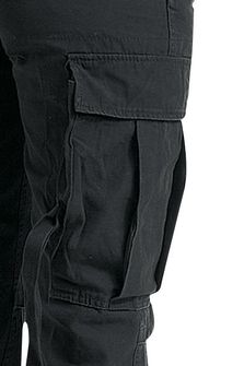 Spodnie bojówki damskie M-65 Brandit, czarne