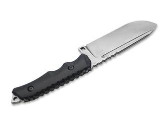 Böker Hermod 2.0 nóż outdoorowy z pochwą, 10,6 cm, czarny