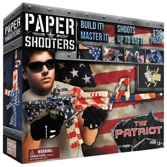 Zestaw składanych pistoletów PAPER SHOOTERS Paper Shooters Patriot
