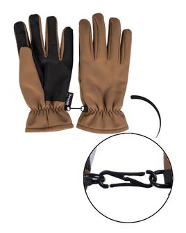 Mil-Tec Softshellové rękawiczki Thinsulate™ dark coyote