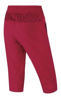 Damskie spodnie outdoorowe 3/4 HUSKY Speedy L, magenta