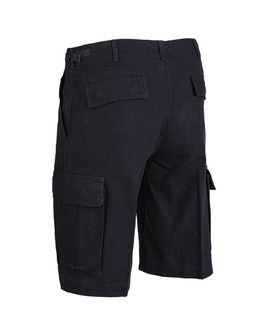 Mil-Tec Spodnie krótkie US typ BDU rip-stop przedprane, czarne