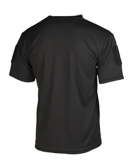 Mil-Tec Koszulka taktyczna QUICK DRY krótki rękaw, czarna