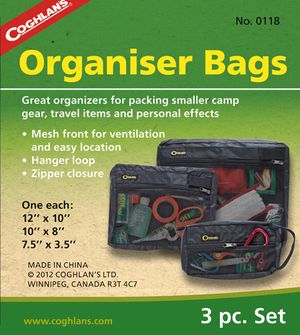 Nylonowe/sieciowe torby organizacyjne Coghlans