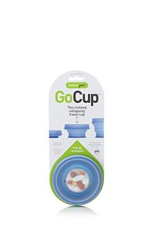 humangear GoCup składany, higieniczny i pakowny kubek podróżny &#039; 237 ml niebieski