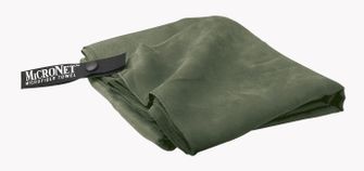 GearAid Ręcznik z mikrofibry Ręczniki z mikrofibry z powłoką antybakteryjną i kieszenią z siatki 75 x 120 cm moss