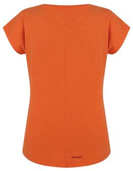 Damska funkcjonalna koszulka Tingl HUSKY L, jasnopomarańczowa