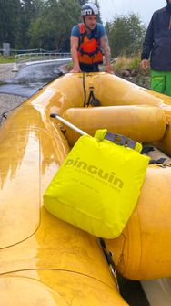 Worek wodoszczelny Pinguin Dry bag 5 L, żółty