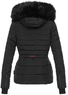 Navahoo Adele damska kurtka zimowa z kapturem, czarna