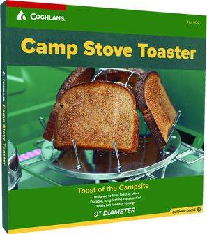Coghlans Camp Stove Toaster Składany toster do kuchenek benzynowych, parafinowych i gazowych