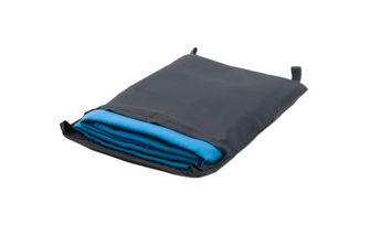 BasicNature Ręcznik welurowy 60 x 120 cm niebieski