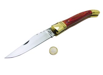 Nóż Laguiole DUB900 20 cm, czerwony