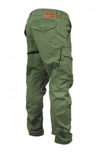 Yakuza Premium męskie spodnie z kieszeniami, oliwkowe