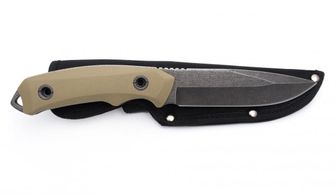 Nóż survivalowy FOX Outdoor Stonewashed Kojote II, 25,5 cm