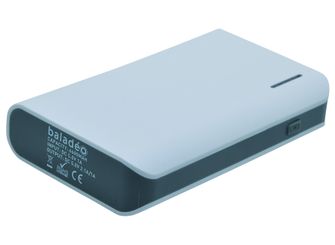 Baladeo PLR904 powerbank S6600 2xUSB, biały