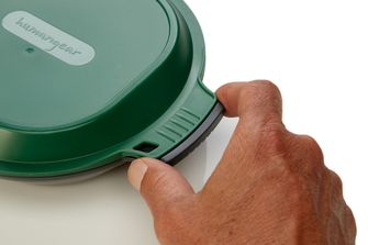 Humangear GoKit Lunchbox węglowo-zielony Basic