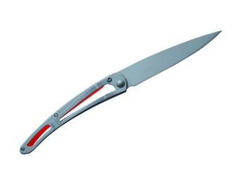 Ultralekki nóż Baladeo ECO136, 27 gramów, czerwony