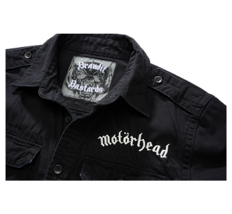Brandit Motörhead Vintage koszula z długim rękawem, czarna