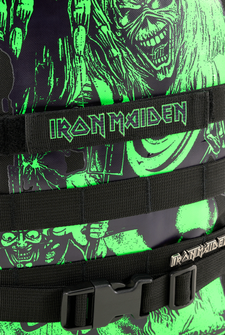 Plecak Brandit Iron Maiden US Cooper Daypack 11L, czarny