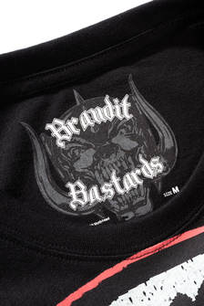 Brandit Motörhead T-shirt Rock Röll, czarny