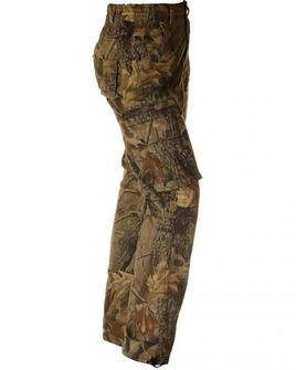 Loshan Kerry spodnie męskie, wzór Real tree, ciemny brąz