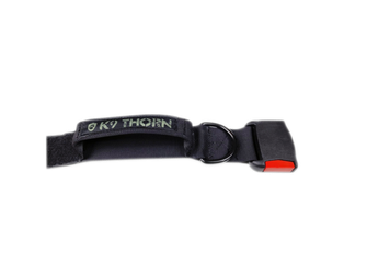 K9 Thorn Obroża z klamrą i rączką ITW Nexus, czarna