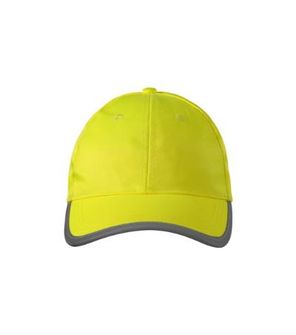 Rimeck czapka odblaskowa, fluorescencyjna żółta