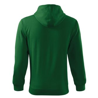 Malfini Trendy Zipper bluza męska, zielony, 300g/m2