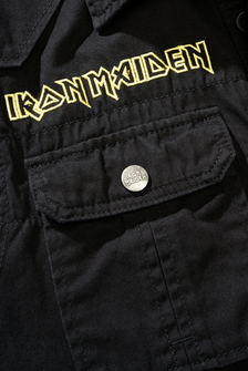 Koszula bez rękawów Brandit Iron Maiden Vintage FOTD, czarna