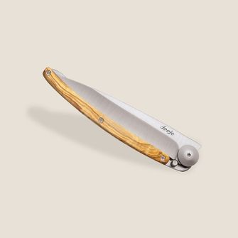 Deejo składany nóż Wood natural olive wood