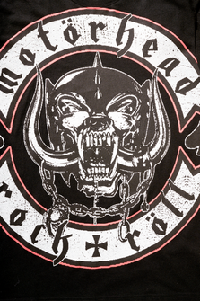 Brandit Motörhead T-shirt Rock Röll, czarny
