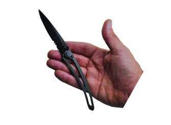 Ultralekki nóż Baladeo ECO130, 34 gramy, czarny