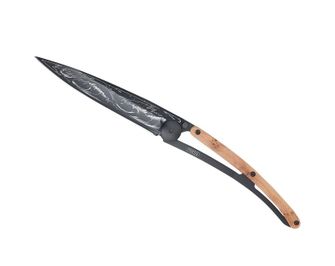 Deejo nóż składany Ocean black juniper wood Wave&amp;quot