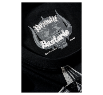 Brandit Motörhead T-shirt z nadrukiem Warpig, czarny