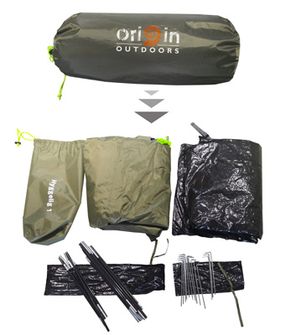Origin Outdoors Hyggelig namiot dla jednej osoby