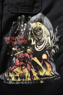 Brandit Iron Maiden Vintage Koszulka NOTB bez rękawów, czarny