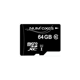 Karta pamięci NUM´AXES 64 GB Micro SDHC Class 10 z adapterem
